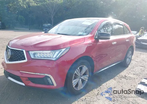 2020 Acura Mdx from USA, damaged, VIN 5J8YD4H37LL041730
